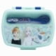 FUNNY SANDWICH BOX WITH CUTLERY FROZEN SNOWY TALE