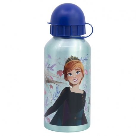 BOTELLA ALUMINIO PEQUEÑA 400 ML FROZEN SNOWY TALE