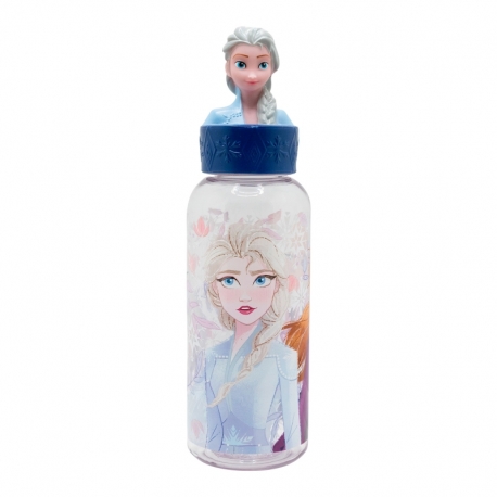BOTELLA FIGURITA 3D 560 ML FROZEN SNOWY TALE