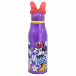 BOTELLA ALUMINIO CON FIGURITA 3D 690 ML MINNIE SUNSHINE