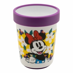 VASO ANTIDESLIZANTE PREMIUM BICOLOR 260 ML MINNIE SUNSHINE