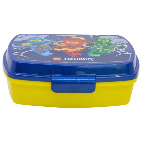 SANDWICHERA RECTANGULAR LEGO NINJAGO