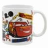 TAZA CERAMICA SB 325 ML EN CAJA CARS STICKERS