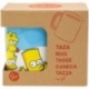 STOR TAZA CERAMICA SUBLIM (11 OZ / 325 ML) THE SIMPSONS FAMILY CLOUDS
