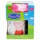 STOR SET DE CALCETINES Y TAZA CERAMICA 325 ML PEPPA PIG