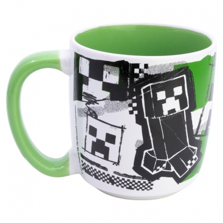 STOR TAZA CERAMICA ELITE 380 ML EN CAJA REGALO MINECRAFT ICONICMONO YOUNG ADULT