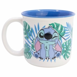 STOR TAZA CERAMICA DESAYUNO 400 ML EN CAJA REGALO STITCH ALOHA YOUNG ADULT