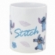 TAZA CERAMICA 325 ML EN CAJA DE REGALO STITCH LEAVES PATTERN
