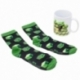 STOR SET DE CALCETINES Y TAZA CERAMICA 325 ML MINECRAFT CORE 2025