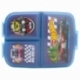 MULTI COMPARTMENT SANDWICH BOX HOTWHEELS BLUE FIRE