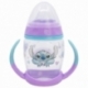 TAZA ENTRENAMIENTO FANCY 270 ML CON BOQUILLA DE SILICONA STITCH WITHYOU