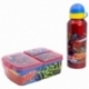 SET 2 PCS (BOTELLA ALUMINIO Y SANDWICHERA MULTIPLE) SPIDERMAN