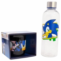 SET 2 PCS (BOTELLA HIDRO Y TAZA CERAMICA 400 ML) SONIC