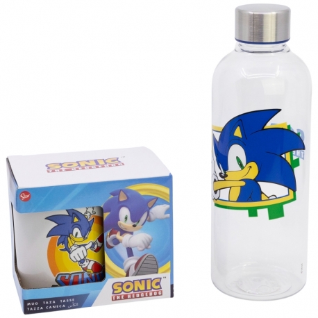 SET 2 PCS (BOTELLA HIDRO Y TAZA CERAMICA 325 ML) SONIC