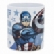 TAZA CERAMICA SB 325 ML EN CAJA AVENGERS CAPTAIN AMERICA SHIELD ATTACK