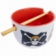 CERAMIC RAMEN BOWL WITH CHOPSTICKS IN GIFT BOX ONE PIECE CLASSIC