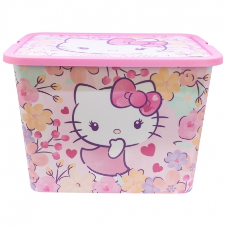 STORAGE CLICK BOX 23 L HELLO KITTY