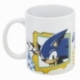 TAZA CERAMICA 325 ML EN CAJA DE REGALO SONIC GAME ON WH