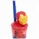 VASO FIGURITA 3D 360 ML AVENGERS SEVEN WONDERS IRON MAN