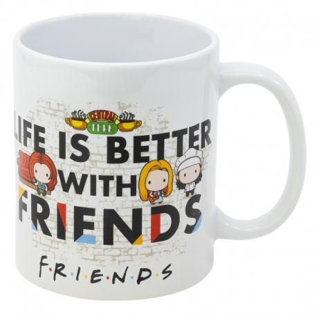 CERAMIC SB MUG 11 OZ IN BOX FRIENDS CHIBI DNLS