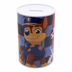 METALLIC MONEY BANK PAW PATROL BOY RESCUE PUPS