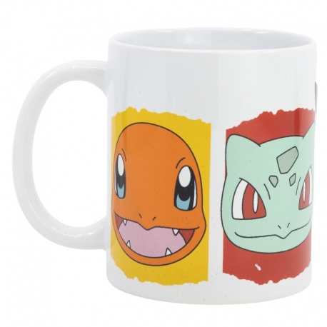 TAZA CERAMICA SB 325 ML EN CAJA POKEMON FACE PARTNERS
