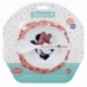 TODDLER 2 PCS MICRO SET (MICRO BOWL & MICRO PP SPOON TODDLER) MINNIE MOUSE HEART FULL