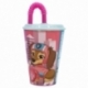 VASO CAÑA EASY 430 ML PAW PATROL GIRL SUPERPOWERS
