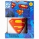 SET DE CALCETINES Y TAZA CERAMICA 325 ML SUPERMAN ICON