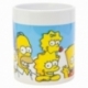 TAZA CERAMICA SB 325 ML EN CAJA THE SIMPSONS FAMILY CLOUDS
