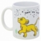 TAZA CERAMICA SB 325 ML EN CAJA THE LION KING NIGHT STARS