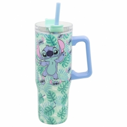 TAZA COOL TERMO XL ACERO INOXIDABLE 920 ML STITCH ALOHA