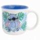 TAZA CERAMICA DESAYUNO 400 ML EN CAJA REGALO STITCH ALOHA