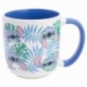 TAZA CERAMICA ELITE 380 ML EN CAJA REGALO STITCH ALOHA