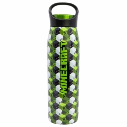 BOTELLA GLAM TERMO ACERO INOXIDABLE 665 ML MINECRAFT ICONICMONO