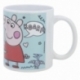 TAZA CERAMICA SB 325 ML EN CAJA PEPPA PIG