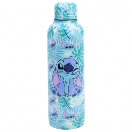 BOTELLA TERMO ACERO INOXIDABLE 515 ML STITCH ALOHA 