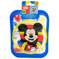 SET 4 BOLSAS CON CIERRE ZIP MICKEY TRUE CHAMPIONS